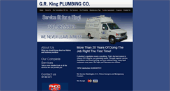 Desktop Screenshot of grkingplumbing.com